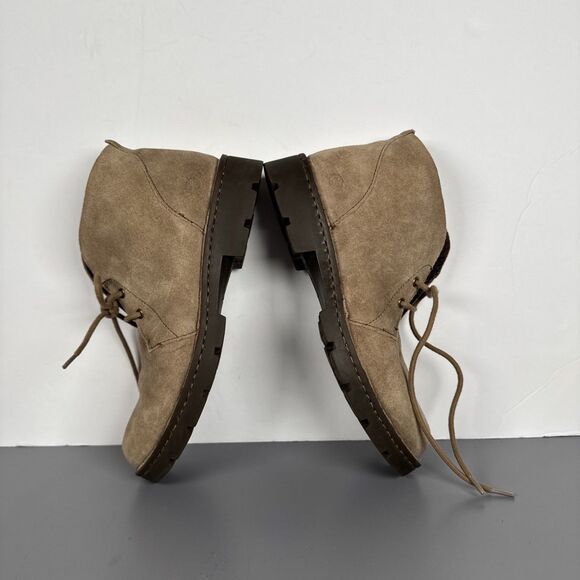 Born Banni Womens Size 6 Taupe Tortola Suede Lace Up Chukka Booties F69817 EUC - Picture 11 of 16